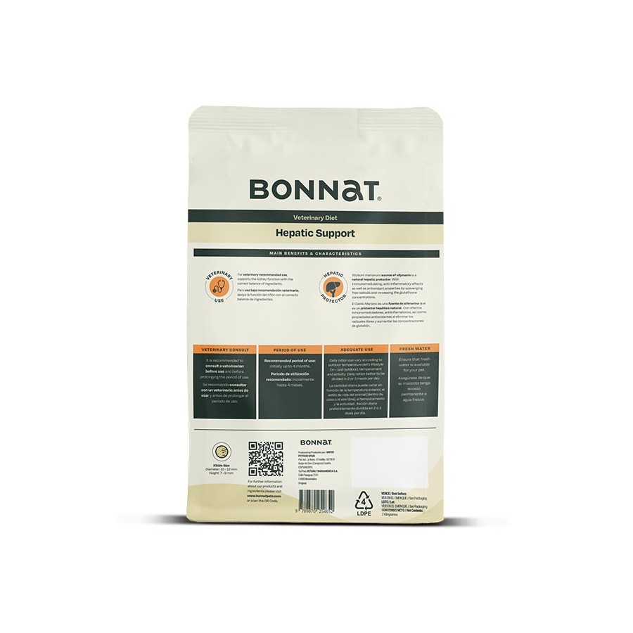 Bonnat Veterinary Diet Canine Hepatic Suport 2KG