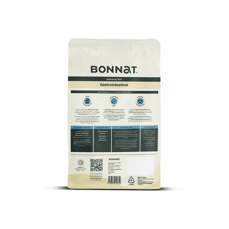 Bonnat Veterinary Diet Canine Gastrointestinal  2KG