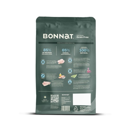 Bonnat Grain Free Feline Sterilized 1,5KG