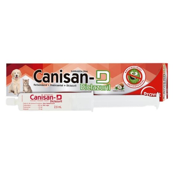 Antiparasitario Canisan D - 2.5 ML
