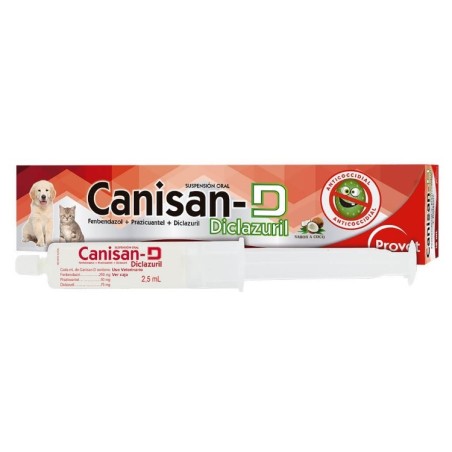 Antiparasitario Canisan D - 2.5 ML