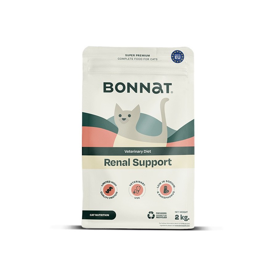 Bonnat Veterinary Diet Feline Renal Suport  2KG