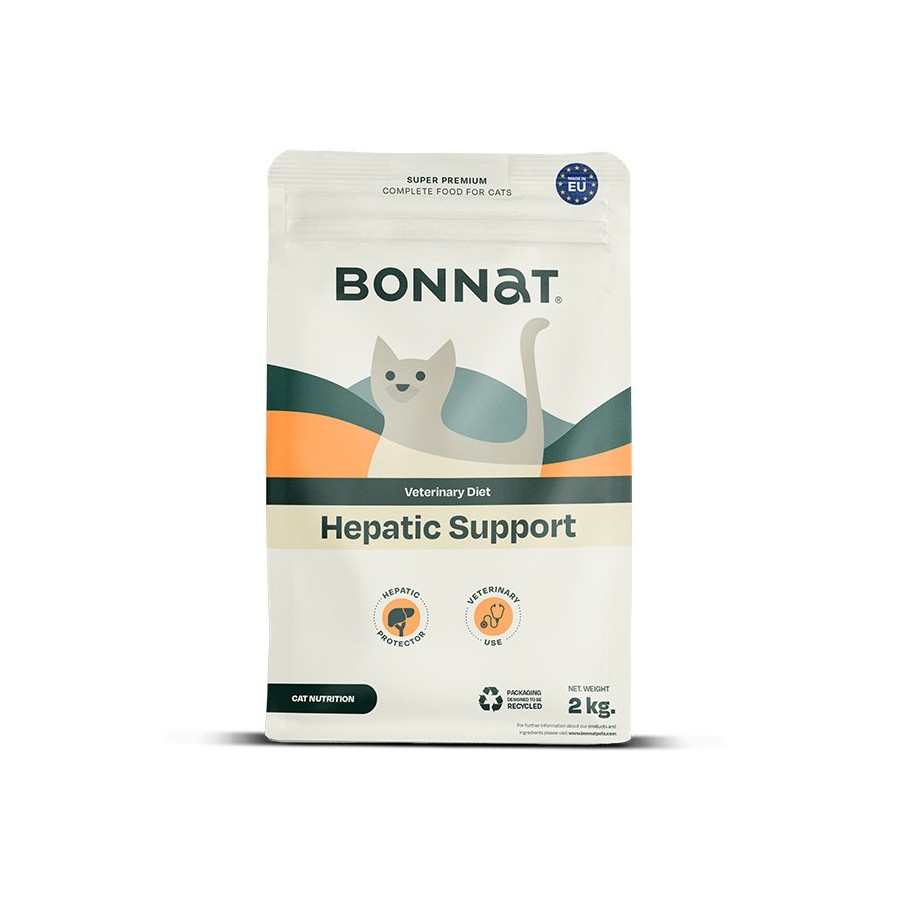 Bonnat Veterinary Diet Feline Hepatic Suport  2KG