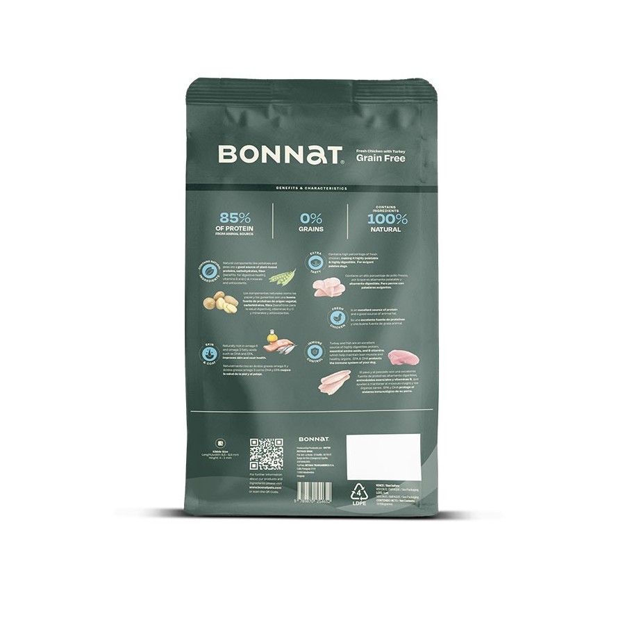 Bonnat Grain Free Canine Adult Small Breeds 10KG