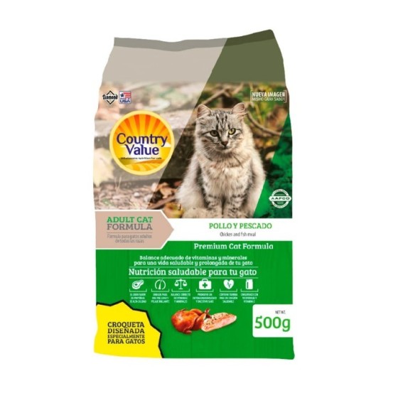 Country value gatos 500 Gramos