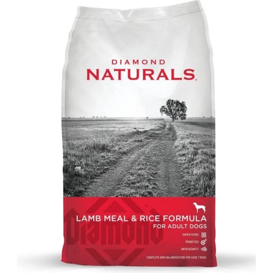 Diamond Naturals Lamb Meal & Rice Adult 40 Lbs
