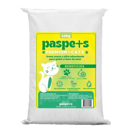 Arena de maiz Paspets x 10 Kg