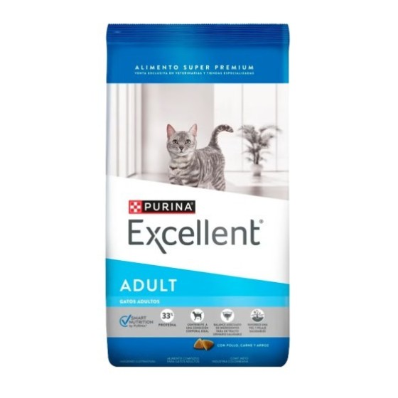 Excellent Gato Adulto Pollo y Arroz