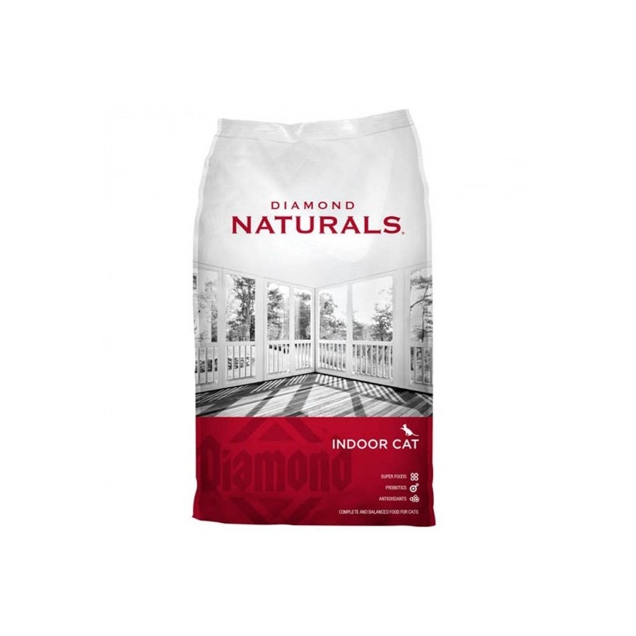 Diamond Naturals Gatos Indoor Pollo y Arroz 6 Lb