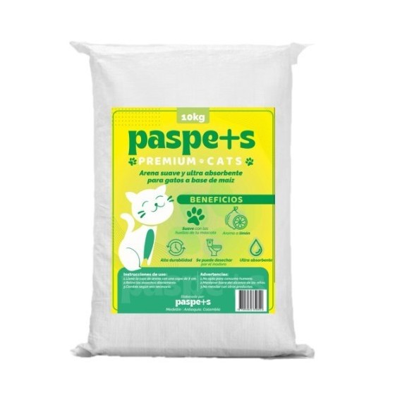 Arena de Maiz Paspets x 20 Kg