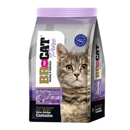 Br For Cat Gatos Adultos Castrados