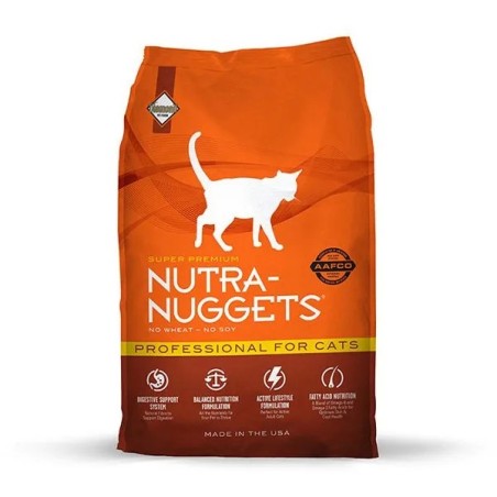 Nutra Nuggets Gatos  Profesional x 3 kg