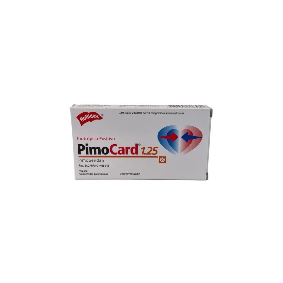 Pimocard 1.25mg x 20 Comprimidos – Holliday