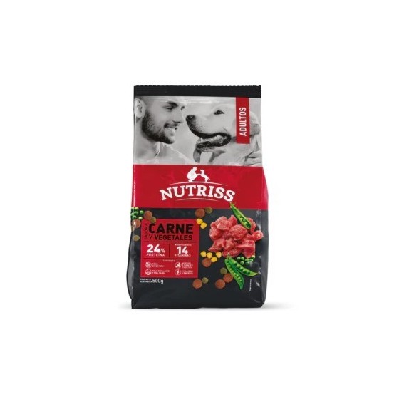 Nutriss Adulto Carne Y Vegetales x 30 Kg
