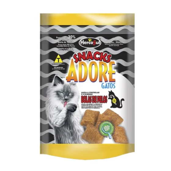 Adore Snacks Gatos Control Bolas De Pelos