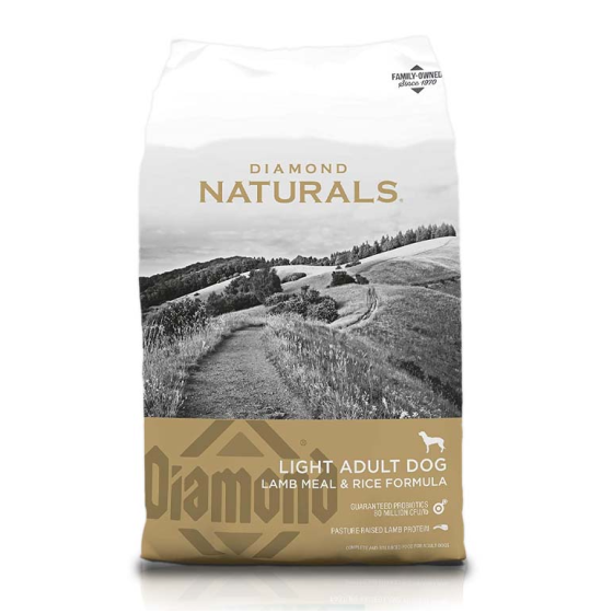 Diamond Naturals - Light Dog Lamb And Rice Adult
