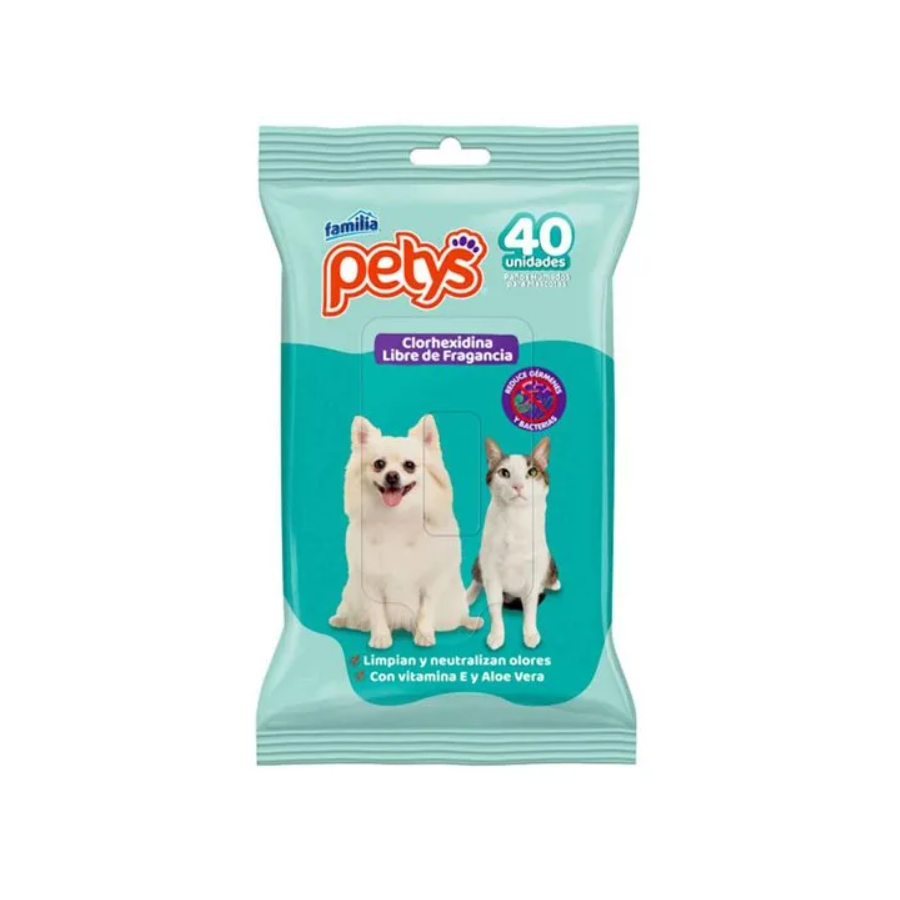 Paños Húmedos Clorhexidina x 40 Und