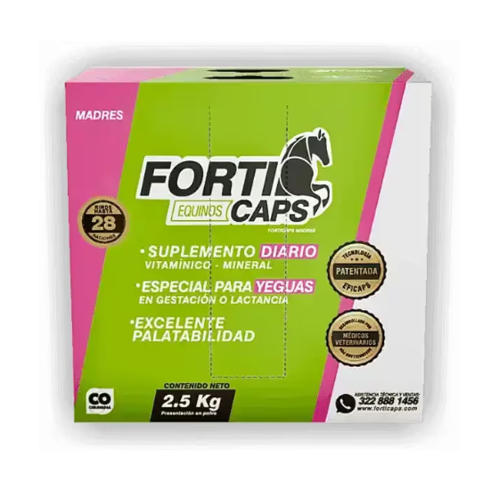 Suplemento para Equinos Forticaps - Madres