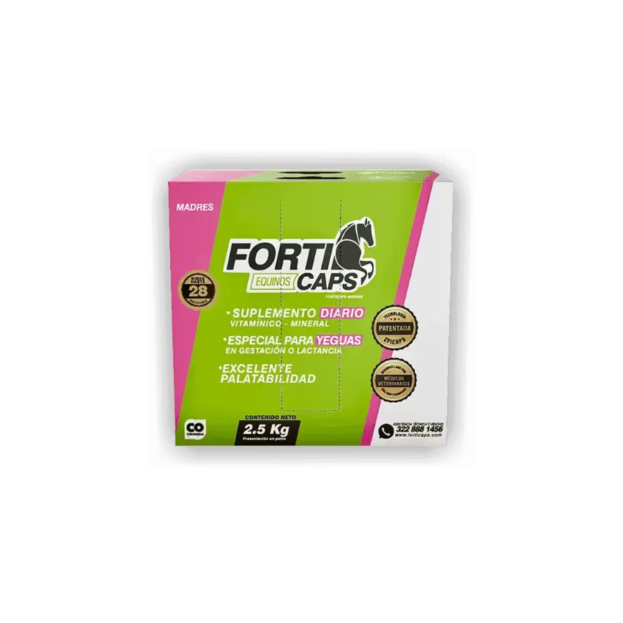Suplemento para Equinos Forticaps - Madres