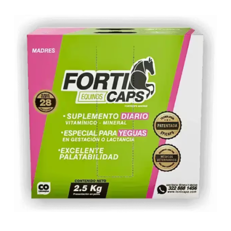 Suplemento para Equinos Forticaps - Madres