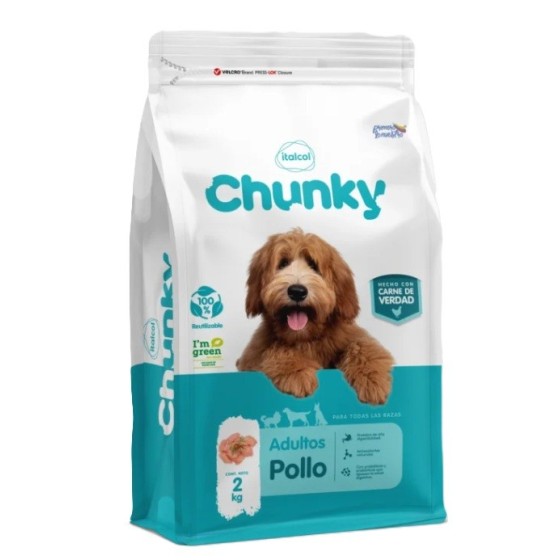 Chunky Adulto Pollo x 2 kilos
