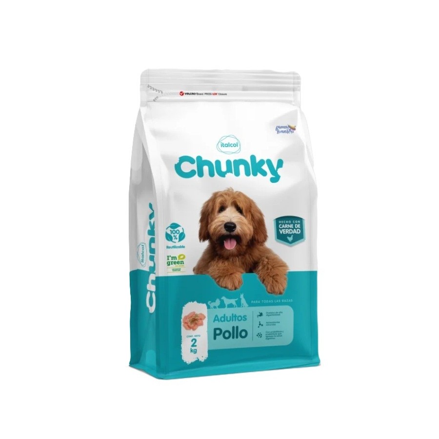 Chunky Adulto Pollo x 2 kilos