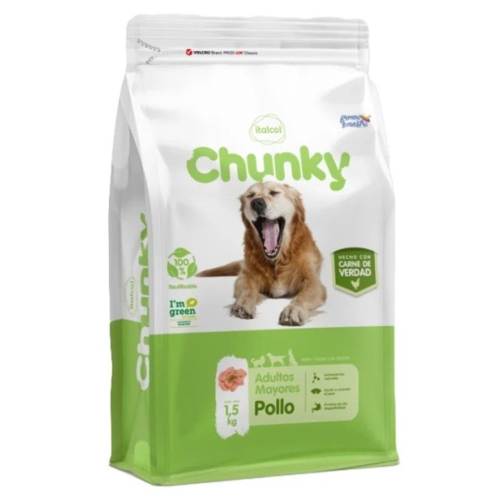 Chunky Perro Adultos Mayores x 12 kilos