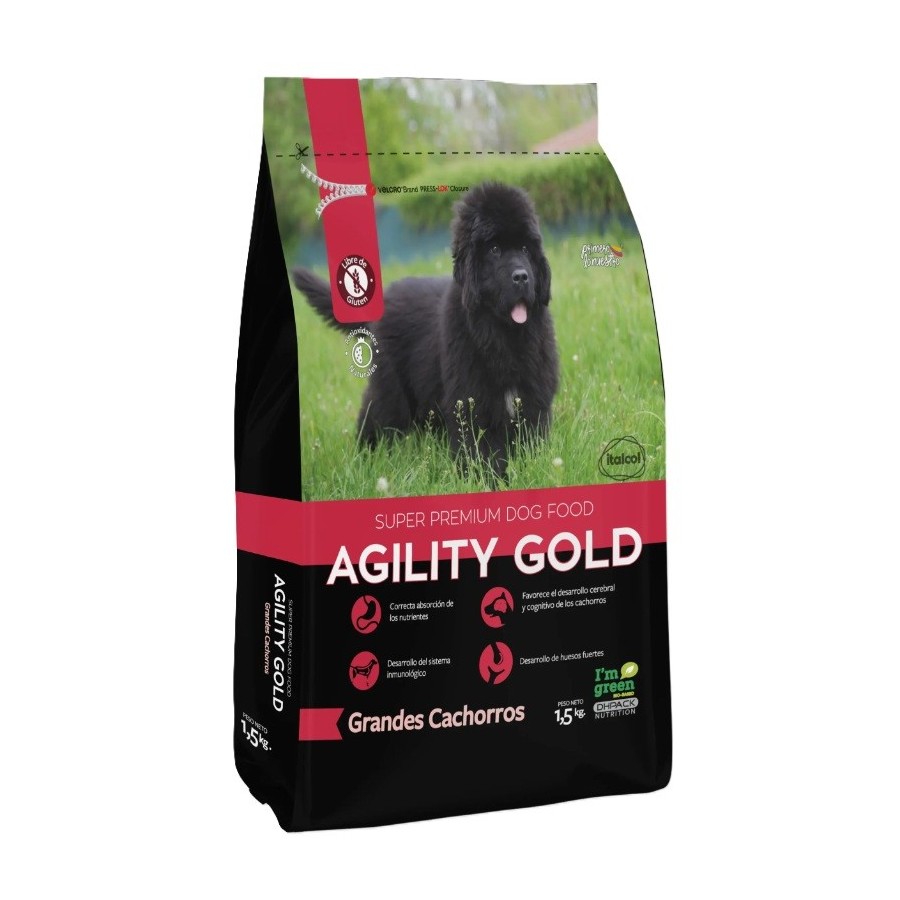 Agility Gold Grandes Cachorros x 15 kilos