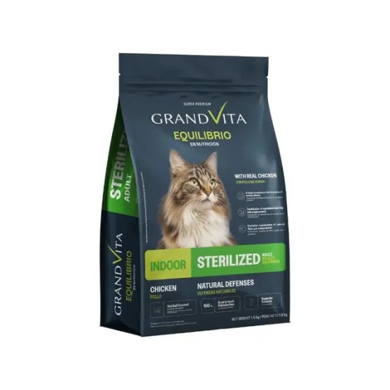Equilibrio Concentrado Gato Castrado 1,5Kg