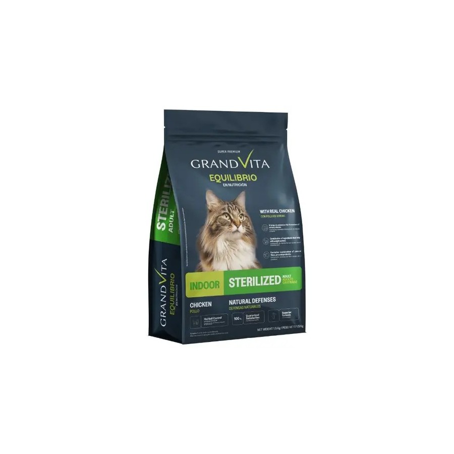 Equilibrio Concentrado Gato Castrado 1,5Kg