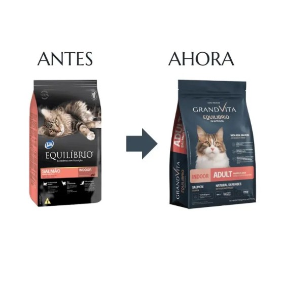 Grand Vita Equilibrio Gato Adulto Salmón