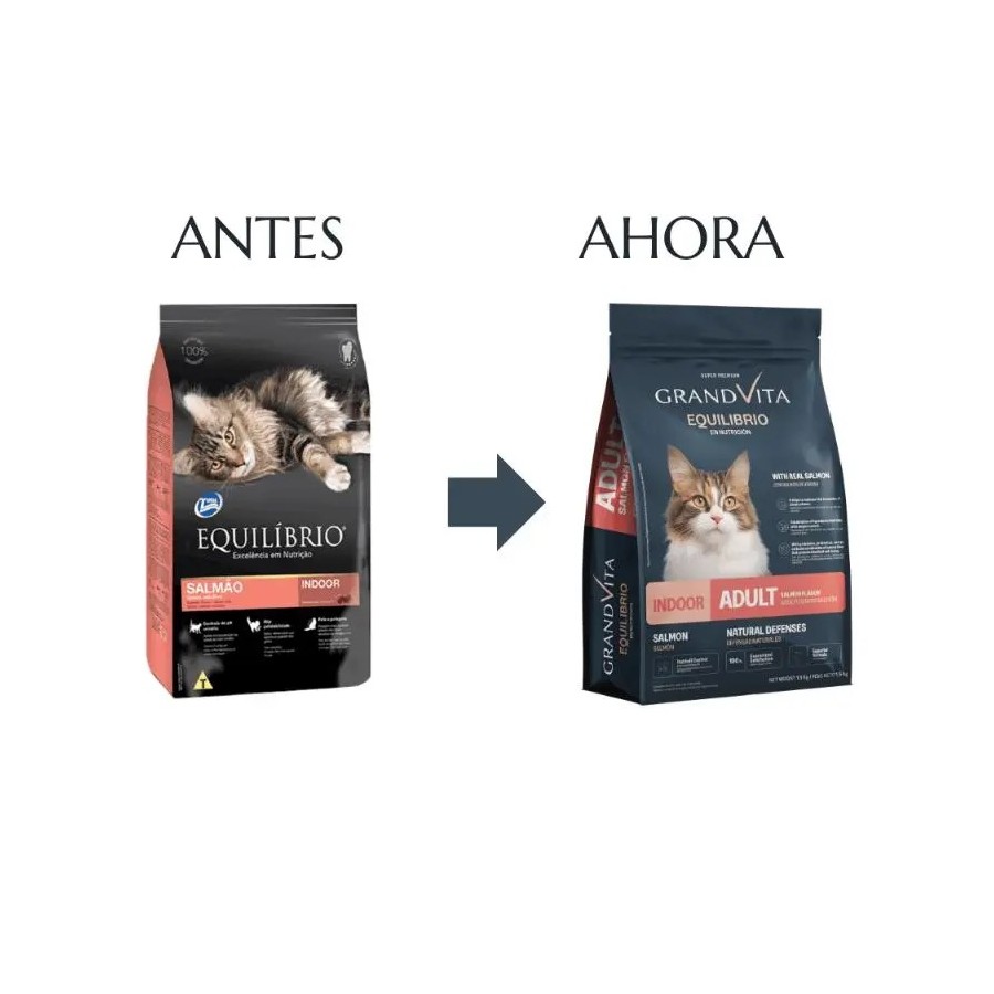 Grand Vita Equilibrio Gato Adulto Salmón