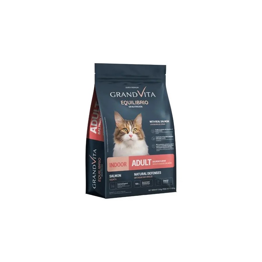 Grand Vita Equilibrio Gato Adulto Salmón