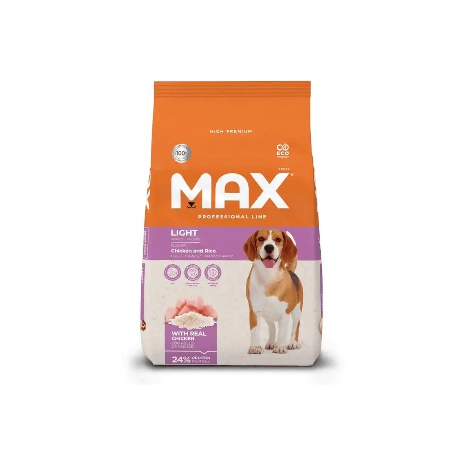 Max Concentrado Adulto Light Pollo y Arroz