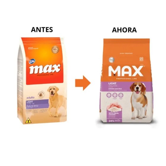 Max Adulto Light Pollo y Arroz