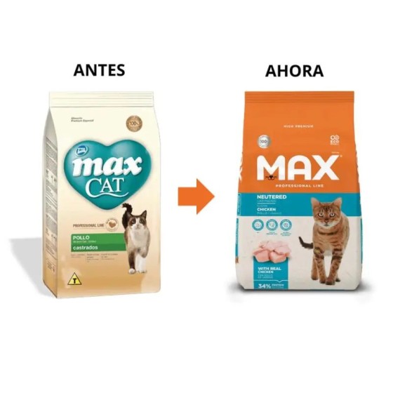 Max Cat Castrados Concentrado