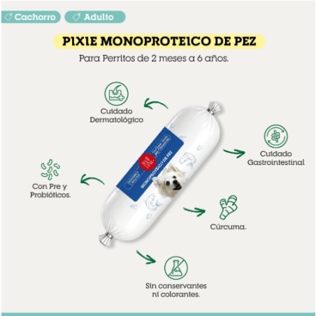 Pixie Alimento Monoproteico de Pez